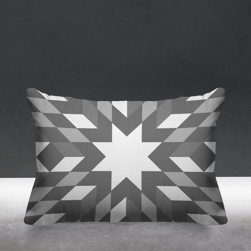Coussin intérieur / extérieur Lynn Country, Gris