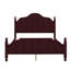 Cadre de lit grand avec tête de lit, cadre de lit en bois antique-122527219