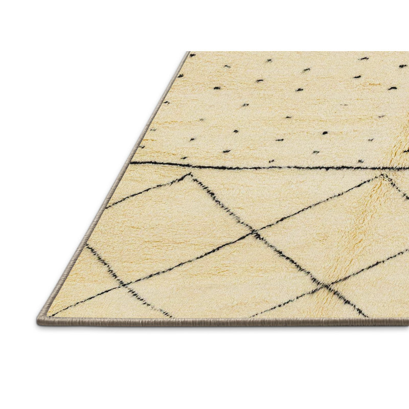 Abstract Indoor Rug, Rectangle 5' x 7'