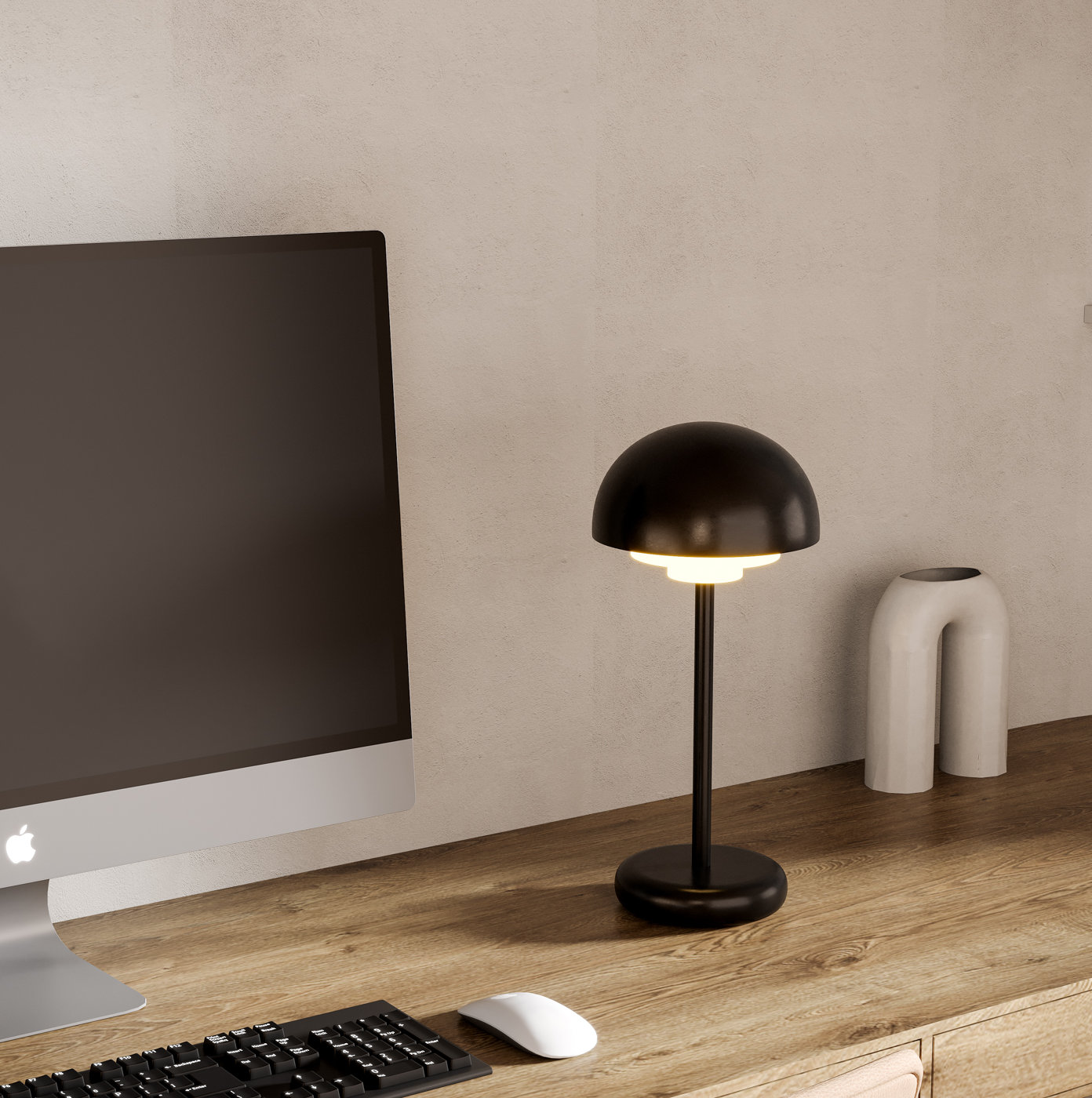 Hinata Table Lamp, Black