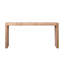 Console 69 po Natural Seagrass - Plateau tissé à la main avec structure en bois d'ingénierie