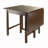 Kooskia 4 - Person Walnut Solid Wood Top Four Leg Dining Set