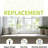 Custom Size 2" H Cushion Cover, Slipcover Replaceable Bench/Chair Window Seat Cushion Cover Only-635773113-635773772