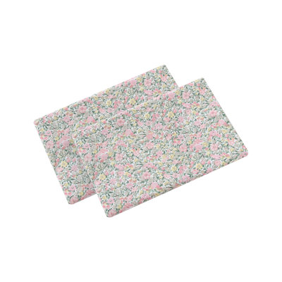 Laura Ashley Printed Cotton Percale Pillowcase Set