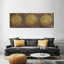 Impression sur toile Golden Mandalas-843150713