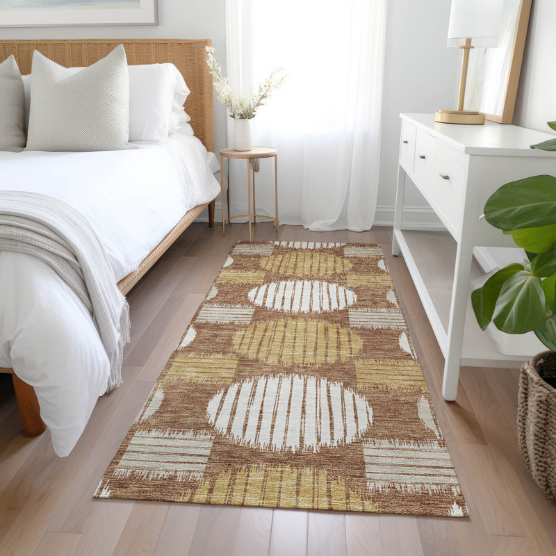 Tapis intérieur / extérieur Maliana, Tapis de couloir 2 pi 3 po x 7 pi 6 po
