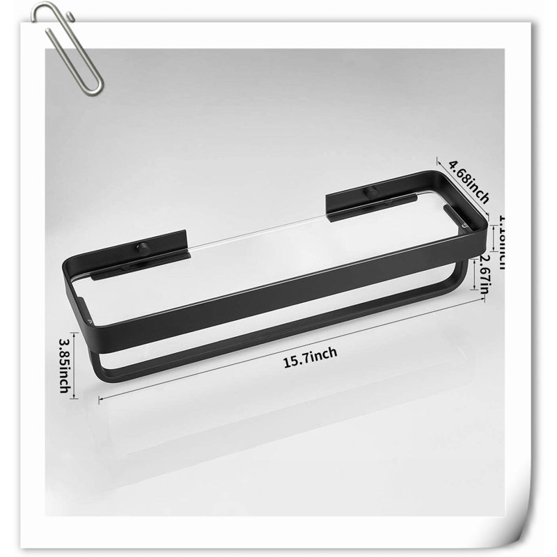 Tablette de douche murale Doneshia