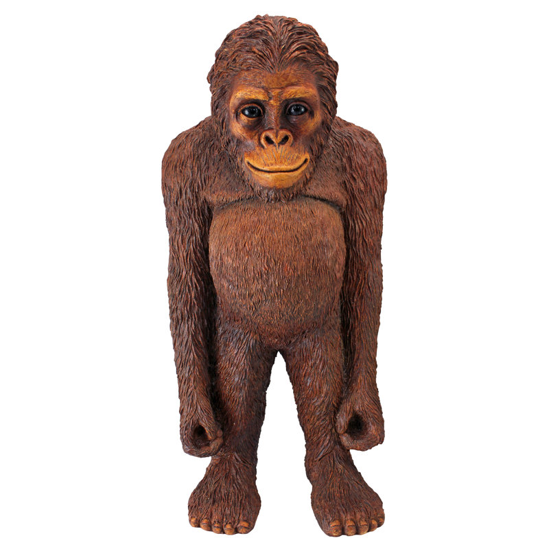 Java the Bashful Orangutan Statue