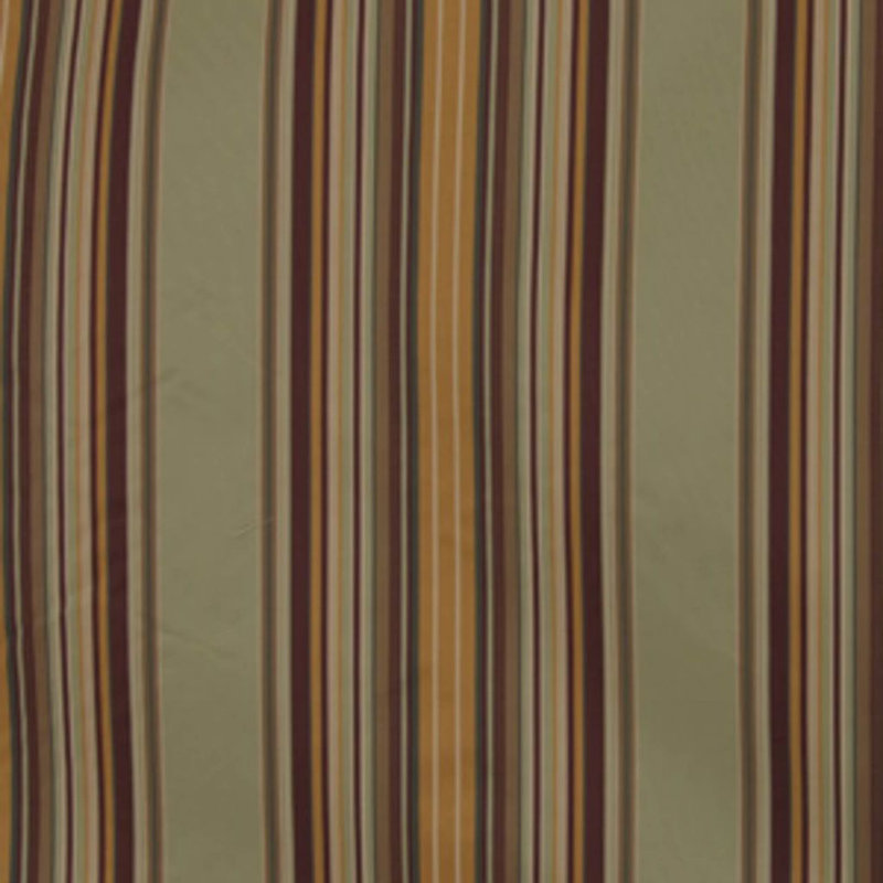 Allure Fabric, Orange/Green