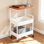 3-Tier Storage Table With Wheels