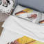 Ensemble de housse de couette bohème et éclectique Colorful Boho Feathers IV - Microfibre polyester-66389925