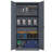 Metal Garage Storage Cabinet With 2 Doors And 4 Adjustable Shelves - 71.96-Inch Steel Lockable File Cabinet With Pegboard Interior, Suitable For Home Offices, Garages, Gyms, Schools (Gray)