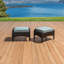 Barcelo Rattan Club Ottoman with Cushion-1523223143