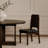 Keaton Round Dining Table Dark Brown