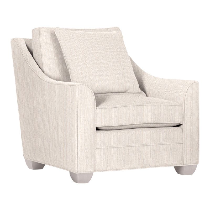 Chaise 37,5 po Nicholas, Gris tourterelle, Perigold Poros coquille d'œuf