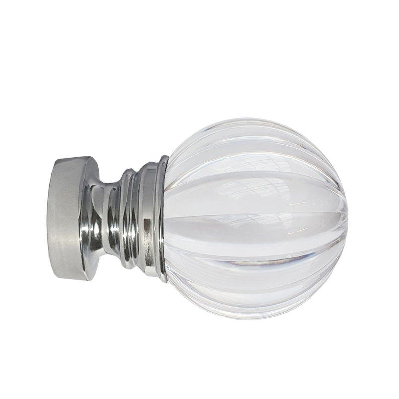 Poles Apart 9.6cm Finial, Chrome