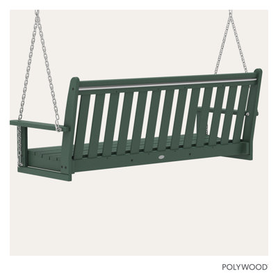 POLYWOOD Vineyard 60.5" Porch Swing
