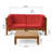 Acacia 2 - Person Patio Conversation Set with Cushions-1894046797