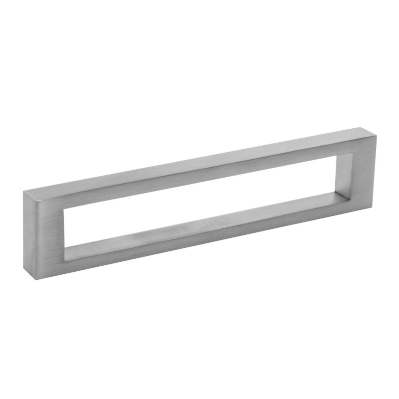 Rectangular Cabinet Pull, Satin Black, 8 3/8"
