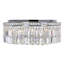 Plafonnier encastré 24 lumières 10 po avec finition chromée 24 po pour chambre à coucher, salon, vestibule - Compatible avec DEL E12 - Tambour incrusté de cristal pour plafonds bas
