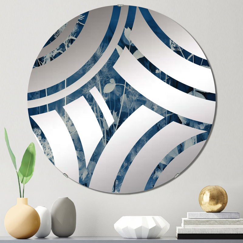 Miroir décoratif Janusch, 23,6 po x 23,6 po