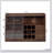 Freestanding Sideboard With 2 Sliding Striped Glass Doors, Ideal For Modern Storage And Display