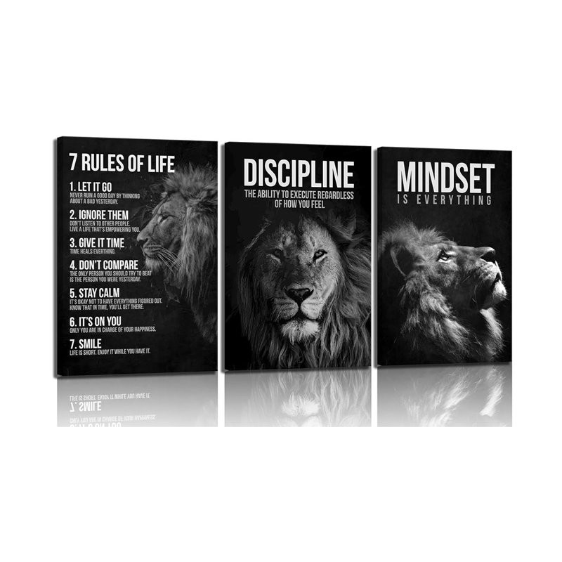 3 Piece Wrapped Canvas Print