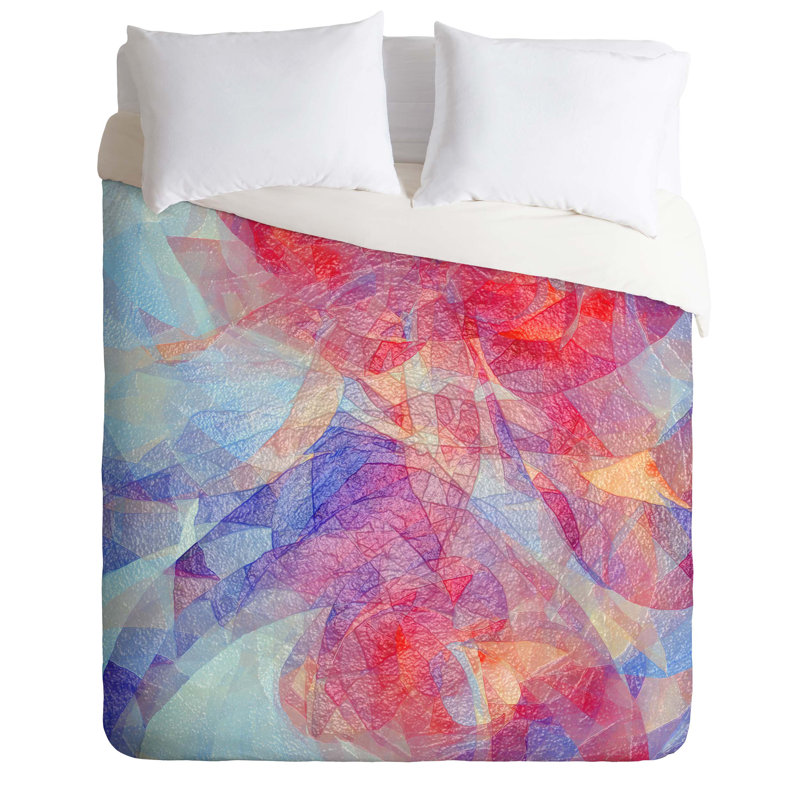 Ensemble de housse de couette Jacqueline Maldonado, Housse de couette pour grand lit et 2 taies décor