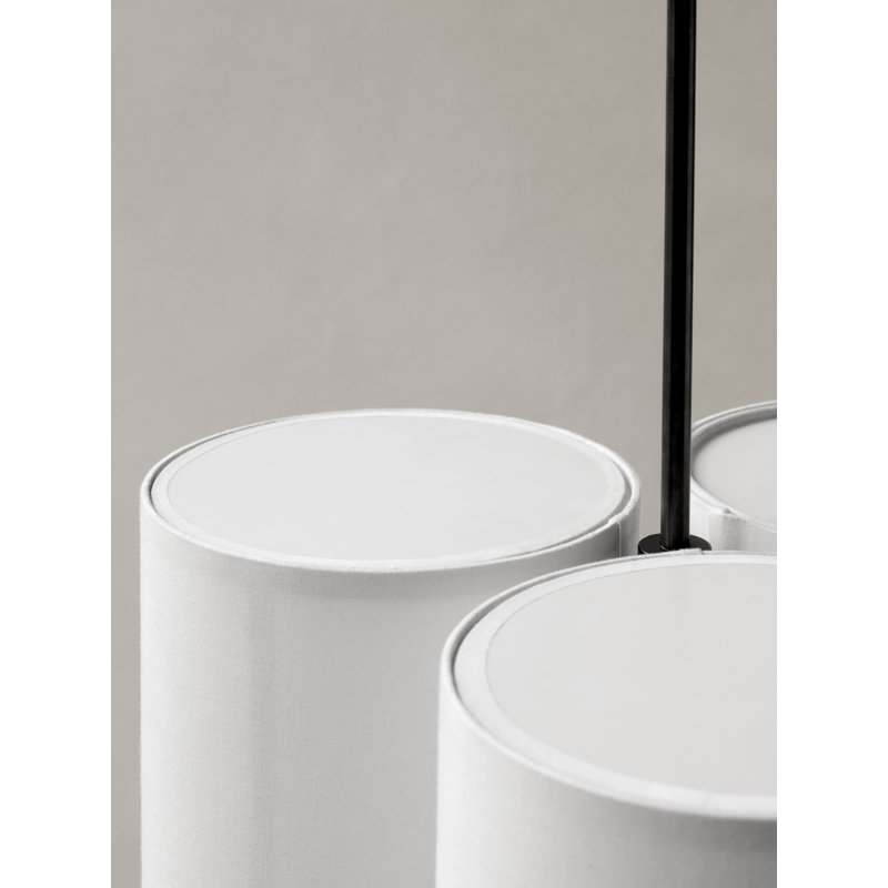 Hashira 3 - Light Pendant, 23.6" H x 14.6" W x 14.6" D, Raw
