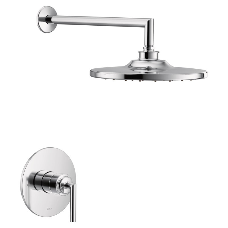 Ensemble de garniture de douche à 1 poignée Arris M-CORE 3-Series, valve requise, Chrome
