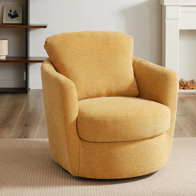 32.3" Wide Swivel Barrel Armchair