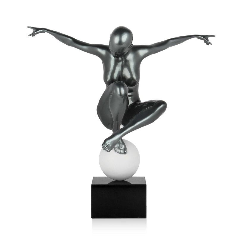 People Statue, Black/White