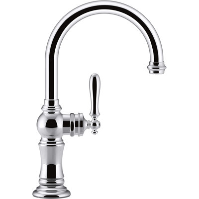 Artifacts® Single-Hole Bar Faucet with Supply Lines
