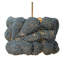Anguilla 3-Light Wood Beaded Chandelier, Natural-272261858