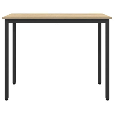 Metal Base Dining Table
