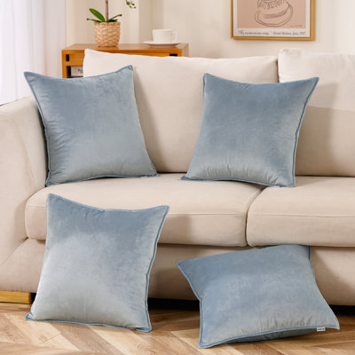  Velvet Throw Pillow
