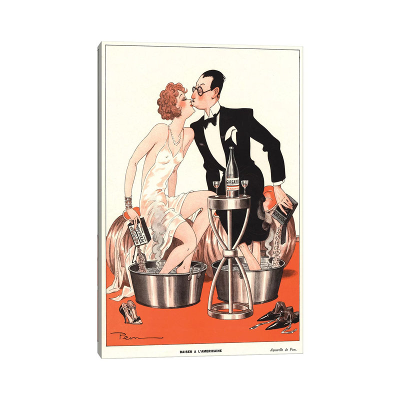 1930s Le Sourire II Cover by The Advertising Archives - Wrapped Canvas Gallery-Wrapped Canvas Giclée, 30.48cm H x 20.32cm W