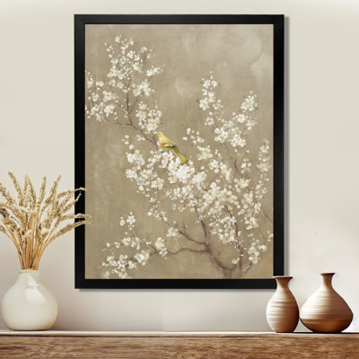 « white cerise fleur iii », reproduction d’art sur toile