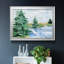 «Evergreen Lake I», peinture sur toile encadrée-1635289227-1635289223