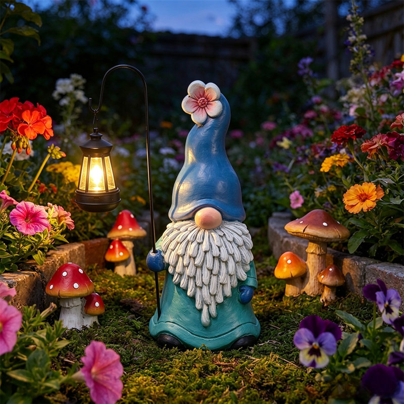 Freestanding Outdoor Decoration, Blue