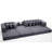 Boneless Oversize Cloud Couch, L-Shape Sofa, Convertible Floor Sleeper Sofa Bed, No Assembly ,Eight Pillows,3-In-1,Side Pocket,Corduroy-360802358-360802344