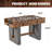 Barrington Urban 3-in-1 Combo Game Table – Foosball, Air Hockey and Table Tennis– Multi Game Table for Home or Game Room