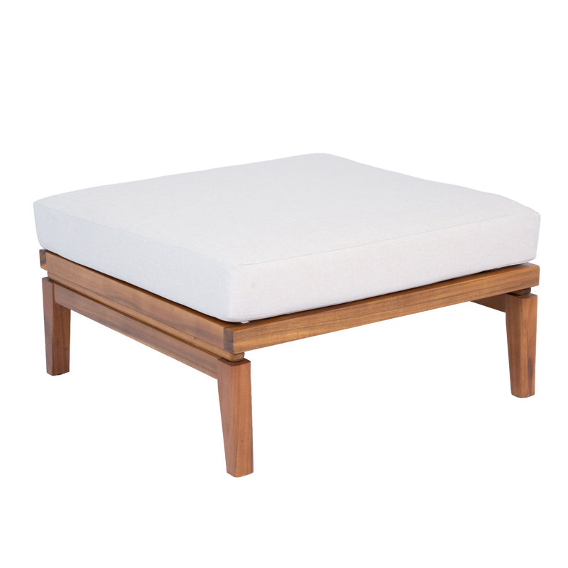 Repose-pieds d'extérieur Dempsey Modern Coastal
