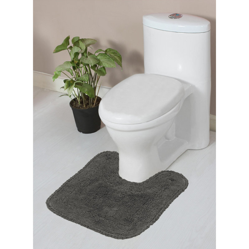 Tapis 100% coton Aceyon 20 po x 20 po, gris