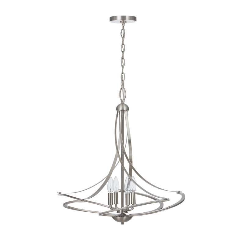 Lustre 4 lumières façon bougie Marlow