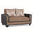 PrimeNest Daceyville Collection Upholstered Convertible Loveseat with Storage