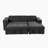 Pull-Out Sofa Bed L-Shape Sectional Sofa with Adjustable Headrest, Wireless Charging