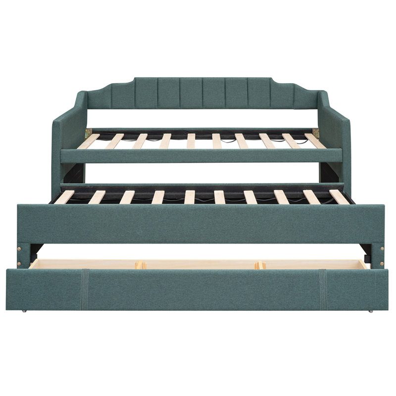 Upholstered Daybed, Green