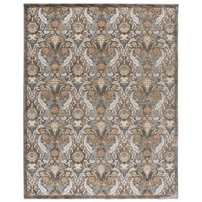 Bloom 716 Performance Damask Rug