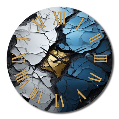 Horloge murale Turquoise